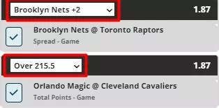 reverse bet example